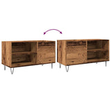 Record Cabinet Old Wood 84.5x38x48 cm Engineered Wood 857242