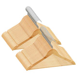 50 pcs Clothes Hanger Set Non-slip Hardwood 289912