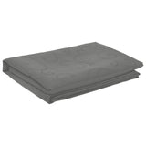 Table Cloth 5 pcs Rectangular Light Grey 140 x 160 cm 42040451