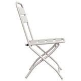 Garden Folding Chair Folding 2 pcs Beige 42 x 52 x82cm 42002941