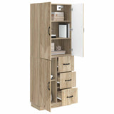 Cabinet Set 2 pcs Sonoma Oak Engineered Wood 3416819