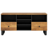 TV Cabinet 100x33x46 cm Solid Wood Mango and Engineered Wood 351981