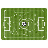 Kids' Rug Green 160x230 cm Football Field Washable 136621