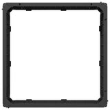 Raised Bed Black 75.5 x 75.5 x 25 cm PP 42033404