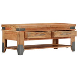Coffee Table 110x52x45 cm Solid Acacia Wood 282751