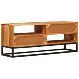 TV Cabinet Natural 110 x 30 x 44 cm Solid Acacia Wood 4104614