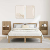 Bedside Cabinet 2 pcs Artisan Oak 50 x 32.5 x 80cm 880496