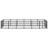 Outdoor Dog Kennel Steel 11,26 m 3124602