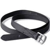 Horse Riding Saddle Black Leather 17.5 inch Durable 90645