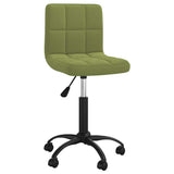 Swivel Office Chair Light Green Velvet 334358
