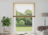 Venetian Blind Light Brown with Pattern 213 x 120 cm 25 mm PVC 42003779