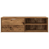 TV Cabinet Old Wood 120x34x37 cm Engineered Wood 855972
