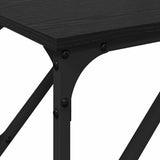 Console Table Black oak 200 x 29 x 75 cm 871342
