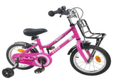 Kids Bike 14 Inches for 3-5 Years Old Pink and Black 42009248