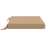 Seat Cushions SOEST 4 pcs 100% Polyester Sand 50 x 50 x 7 cm 944560
