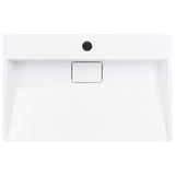 Wash Basin 60x38x11 cm Mineral Cast/Marble Cast White 144064
