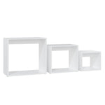 Nesting Tables 3 pcs White Engineered Wood 808576