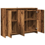 Sideboard Old Wood 102x33x75 cm Engineered Wood 856780