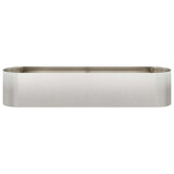 Raised Garden Bed Stainless Steel 200 x 40x 40 cm 8011695
