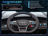 Audi Licensed 12V Kids Electric Ride-On, with Remote Control, Suspension System, Lights, Music, T3398P348313