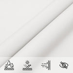 Sunshade Sail Oxford Fabric Rectangular 5x7 m White 135275