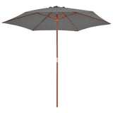 Garden Parasol Anthracite 44515