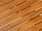 13 Piece Garden Dining Set 280x90x75 cm Solid Wood Acacia 3086991