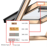 ZNTS Blackout Roller Blinds White F06 131281