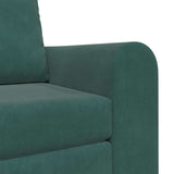 Sofa Bed Dark Green 98 x 71 x 83 cm Velvet 4106668