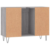 Bathroom Cabinet Grey Sonoma 80x33x60 cm Engineered Wood 831634