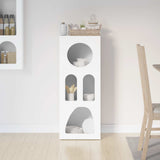 Sideboard White 40 x 35 x 100.5 cm Engineered Wood 891304
