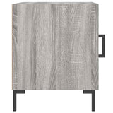 Bedside Cabinets 2 pcs Grey Sonoma 40x40x50 cm Engineered Wood 827577