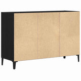 Sideboard Black Oak 103.5 x 35 x 70 cm Engineered Wood 862591