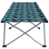 Folding Camping Bed Leaf pattern 62 x 194 x 42 cm Oxford fabric 42003121