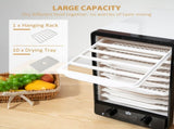 11-Tray Food Dehydrator, 40-70&degC Temperature and Timer T3398P342998