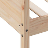 Day Bed without Mattress 90x190 cm Single Solid Wood Pine 842838