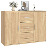 Sideboard Sonoma Oak 91x29.5x65 cm Engineered Wood 823345