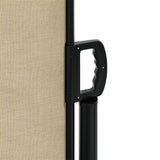 Retractable Side Awning Beige 120x600 cm 4004600