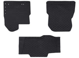Car Mat 3 pcs Black Rubber 42029117
