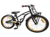 Kids Bike 22 Inches for 7-12 Years Old Black 42009304