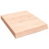 Bathroom Countertop 40x50x cm Untreated Solid Wood 3156001