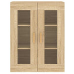 Wall Mounted Cabinets 2 pcs Sonoma Oak Engineered Wood 3197899