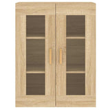 Wall Mounted Cabinets 2 pcs Sonoma Oak Engineered Wood 3197899