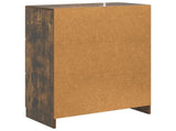 Sideboard Smoked Oak 66 x 34.5 x 87 cm Engineered Wood 895780