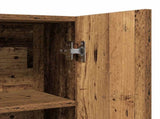 Washing Machine Cabinet Old Wood 70.5x25.5x90 cm 856637