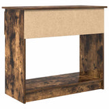 Console Table with Drawers Smoked Oak 85.5x38.5x74.5 cm 861395