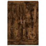 Book Cabinet Smoked Oak 82.5x30.5x115 cm Engineered Wood 833786