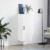 Wall Mounted Cabinet White 34.5x34x90 cm 828852