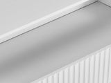 Handleless Grille-Finished 3-Drawer Bedside Table P2 Particleboard MDF & Melamine Veneer 18086722
