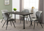 ZNTS Quebec Wave Edge Dining Set 400-401-261